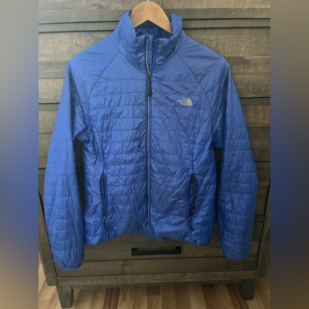 The North Face Blue Quilted Jacket